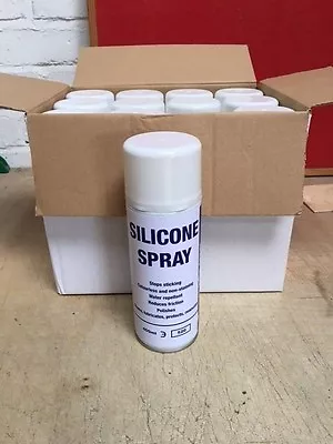 £32.50 • Buy Professional Silicone Spray 12 X 400ml - Specialist High Performance Lubricant