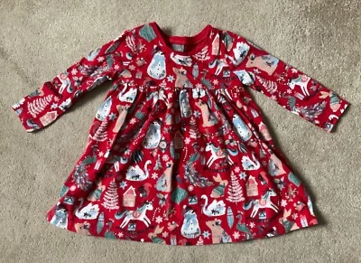 £0.99 • Buy Next Girls Christmas Dress 12-18 Months