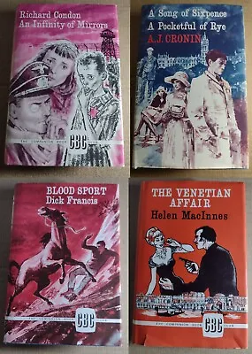 Companion Book Club Books Pictorial Sleeves  1960s 70s Pick 3 Books Get 2 Free • £6.99