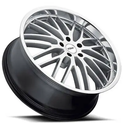 $1404 • Buy 4ea 19  TSW Wheels Snetterton Hyper Silver Rims (S8)