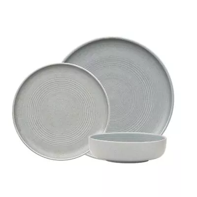 $59.95 • Buy Ecology - Siena Denim Durable Porcelain 12pc Dinner Set