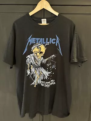 Metallica Vintage And Justice For All T Shirt L / Death Slayer Megadeth Anthrax • £35