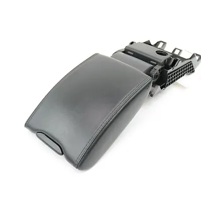 Volvo OEM Off Black #3101 Leather Armrest Console Lid Fits S60 V60 • $65