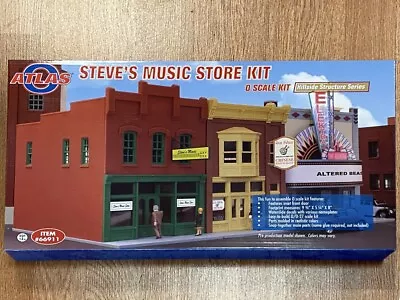 Atlas O 66911 Steve's Music Store Building Kit O Gauge NIB • $40