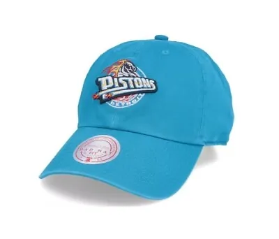 Mitchell & Ness Teal NBA Detroit Pistons Team Ground HWC Strapback - OS • $24.95