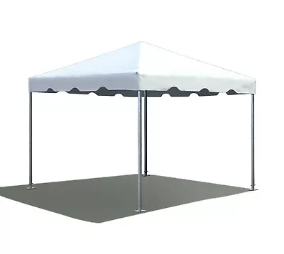 10x10' West Coast Frame Tent White Sectional 2 Piece Canopy Party Event Marquee • $1699.99