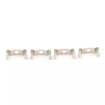 4Pcs T5 Fluorescent Tube Lamp Holder Bracket Clips Socket Silver JE Hj SlYAU BII • £2.89