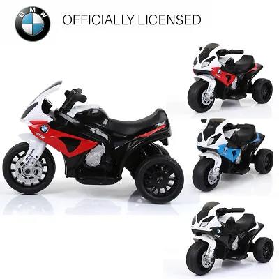 £52.99 • Buy BMW S1000RR Licensed Children Electric Motorbike 6V Battery Kids Ride On Bike