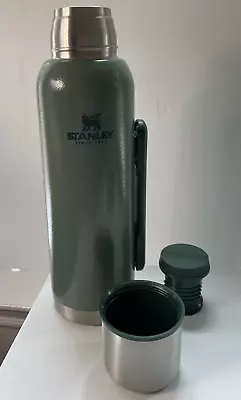 $21.88 • Buy STANLEY Classic Vacuum Thermos Bottle Camping Coffee 1.3L /1.4Qt Stainless NEW