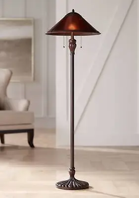 Capistrano Mission Rustic Floor Lamp 57 1/2  Tall Bronze For Living Room Bedroom • $169.99