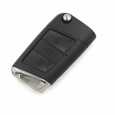 $6.90 • Buy Replacement FOB Folding Key Case Shell With Blade Fit For VW Golf 7 B5 No Chip
