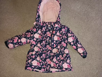 Young Dimensions Foarl Winter Coat Age 12-18 Months • £3