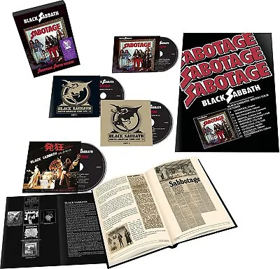 Black Sabbath - Sabotage Super Deluxe 4 Cd Boxset  • $99.95