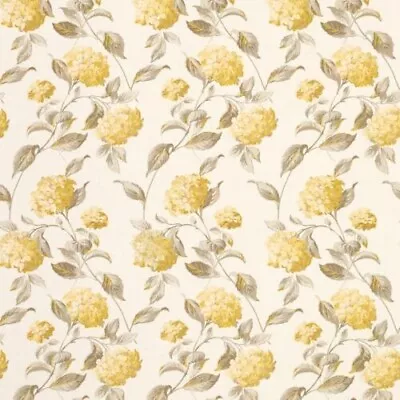 Laura Ashley Hydrangea Camomile Fabric SOLD PER METRE 😊 • £24.99