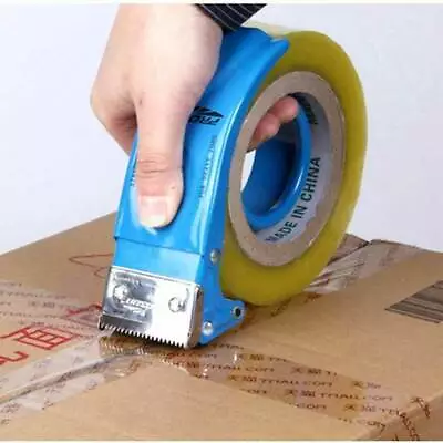 Metal Packing Tape Gun Dispenser Cutter Pack Carton Packaging Sealer N0D1 • £6.52