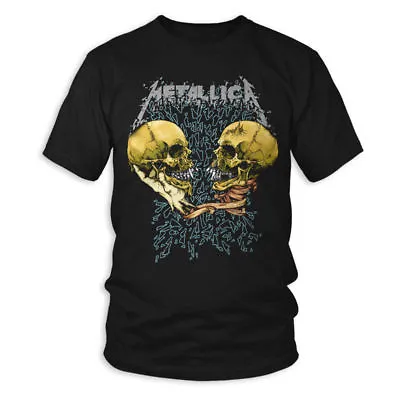 Metallica T Shirt Sad But True Official Licensed Black Mens Metal Rock Merch NEW • £15.58