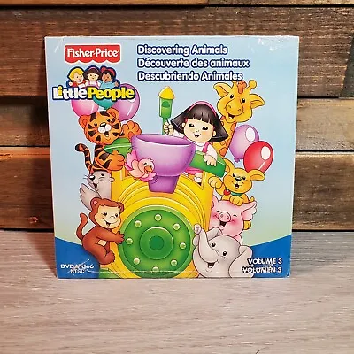 $7.95 • Buy Fisher Price Little People DVD Volume 3 Brand New Factory Sealed