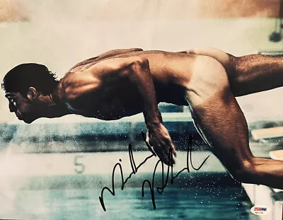 Michael Phelps Signed (ESPN Body) 11x14 Photo PSA/DNA • $744.99