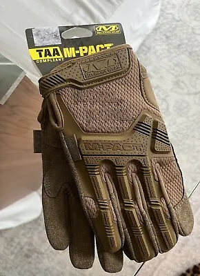 Mechanix Wear M-Pact Coyote Tactical Impact Resistant Gloves MPT-F72-010 Large • $21