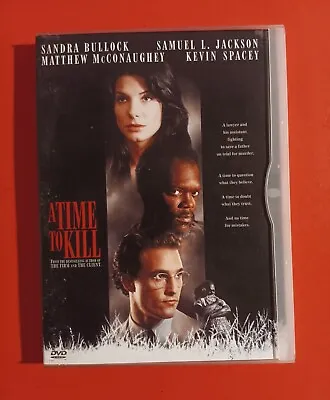A Time To Kill (dvd-1996-snapcase) Sandra Bullock-vg++playtested-free Shipping  • $7.98