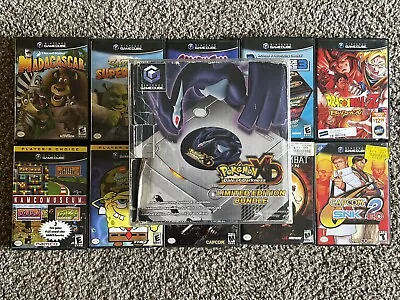 Nintendo Gamecube Pokemon XD Gale Of Darkness Limited Edition With Lots Of Games • $315