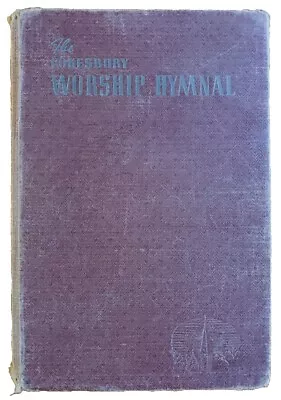 THE COKESBURY WORSHIP HYMNAL Methodist Publishing RARE 1938 VINTAGE HC Book • $7.98