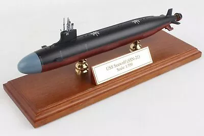 USS SEAWOLF CLASS SUBMARINE (S) 1/350 SCMCS026 Display Toy Gift Desktop Model • $349.99