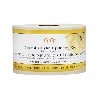 GiGi Natural Muslin Roll  3.25 X 40 Yds • $23.95