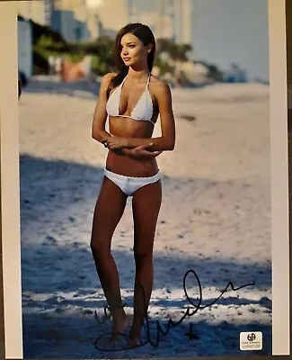 Miranda Kerr Signed 8x10 CCOA GAI • $185