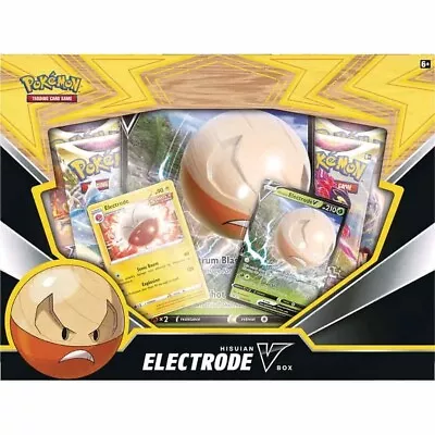 $21.54 • Buy Hisuian Electrode V Collection Box Pokemon TCG SEALED PRESALE 11/4
