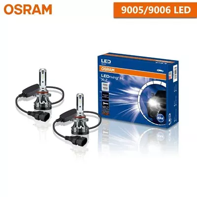 OSRAM LED HB3 9005 HB4 9006 Car Headlight Bulb Kit 12V 6000K White LED Auto Lamp • $48.06