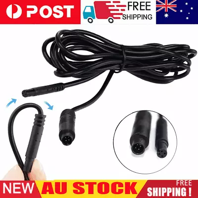 Backup Reverse Cam 4Pin Extension Wire Cord Car Dash Rear Camera Extension Cable • $9.95