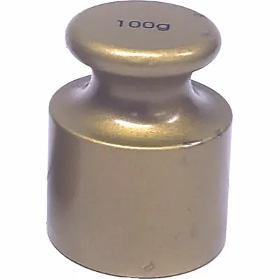 Ohaus General Purpose Brass Individual Cylinder Calibration Weight - 100g  • $5.95