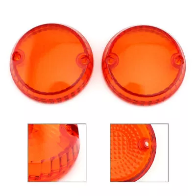 2x Motorcycle Turn Signal Lens Fit Kawasaki Vulcan 1500 Classic Mean Streak 1600 • $9.90