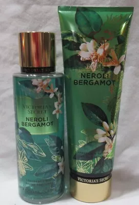 Victoria's Secret Fragrance Mist & Lotion Set Lot Of 2 Yr Dragon NEROLI BERGAMOT • $37.65