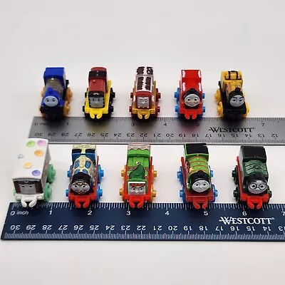 Thomas The Tank Engine Train & Friends Minis Micro Mini Trains Lot Of 10 Lot 1 • $7.95