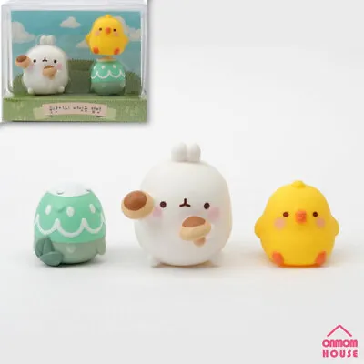 Molang Mushroom Forest Camping Figure Set Korean Toy • $16.90