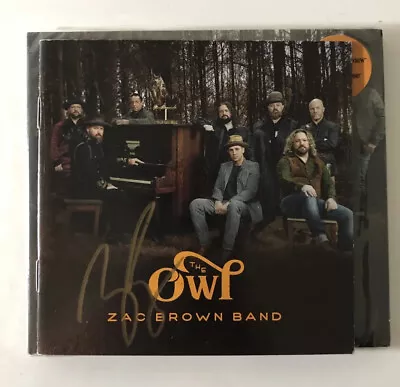 ZAC BROWN BAND Signed The Owl Cd Autographed Beckett COA • $279