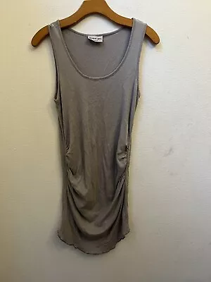 Michael Stars Maternity Solid Gray Dress (l8) • $24.22