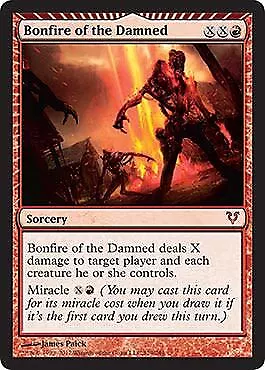 MTG Magic - Bonfire Of The Damned - Avacyn Restored - Mythic Rare - NM • $4.41