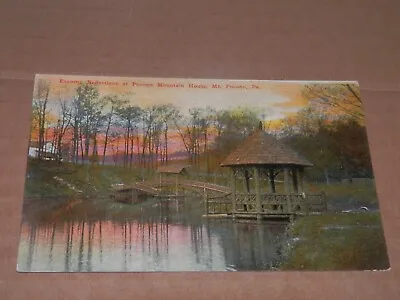 Mt. Pocono Pa - 1907-1915 Era Postcard Evening Reflections Pocono Mountain House • $5.50