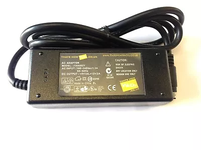 JENTEC REPLACEMENT JTA0202Y AC ADAPTOR +5V/2A +12V/2A 4 Mini PIN LACIE PORSCHE • £18.95