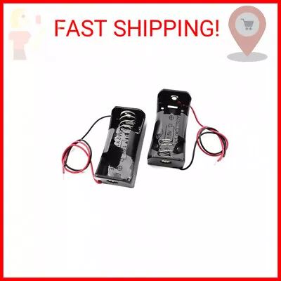 SDTC Tech 2-Pack 1x C Cell Battery Holder 1.5V C Size Battery Case Box With Wire • $11.10