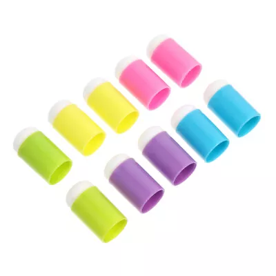  10 Pcs Kids Painting Toy Finger Supplies Toddler Suit Child Ink Applicator • £9.38