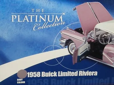 Sun Star 1/18 1958 BUICK LIMITED RIVIERA • $99