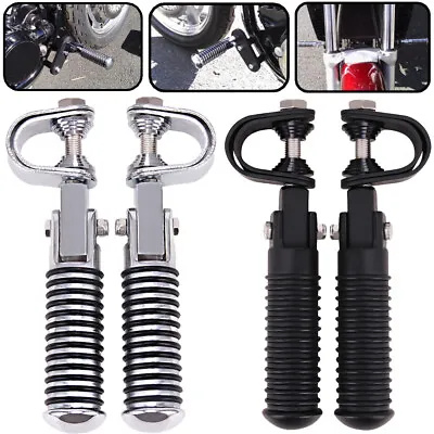 1 ~1-1/4 Highway Engine Guard Bar Crash Foot Pegs Fit For Harley Touring Softail • $33.20