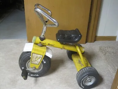 Murray 1970's Mopar Road Runner Childs Tricycle Trike Toy Ride On Pedal Car RARE • $159.95