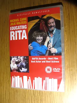 Educating Rita-DVD -Julie Walters/ Michael Caine - BRAND NEW & SEALED • £3.50