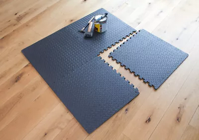 Interlocking Gym Mats EVA Soft Foam Flooring Play Exercise Garage Floor Tiles • £19.99