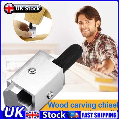 £9.30 • Buy Corner Chisel Square Hinge Recesses Right Angle Carving Chisel (White) UK